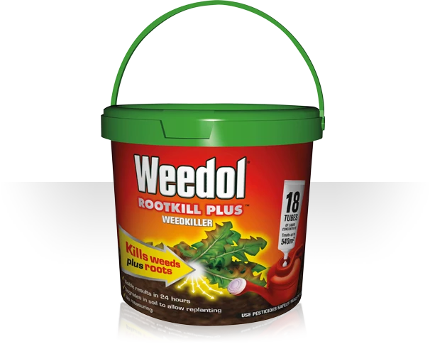 WEEDOL ROOTKILL PLUS TUBES 18 PACK IN TUB 1 WEEDOL ROOTKILL PLUS TUBES 18 PACK IN TUB