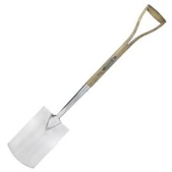 SPEAR AND JACKSON TRADITIONAL DIGGING SPADE STAINLESS STEEL 4450DS