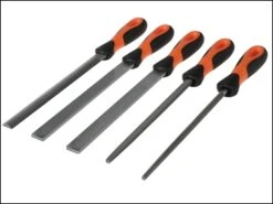 BAHCO FILE SET 5 PIECE 200MM