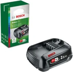 BOSCH Battery Pack PBA 18V 2.5Ah W-B-1 600 A00 5B0