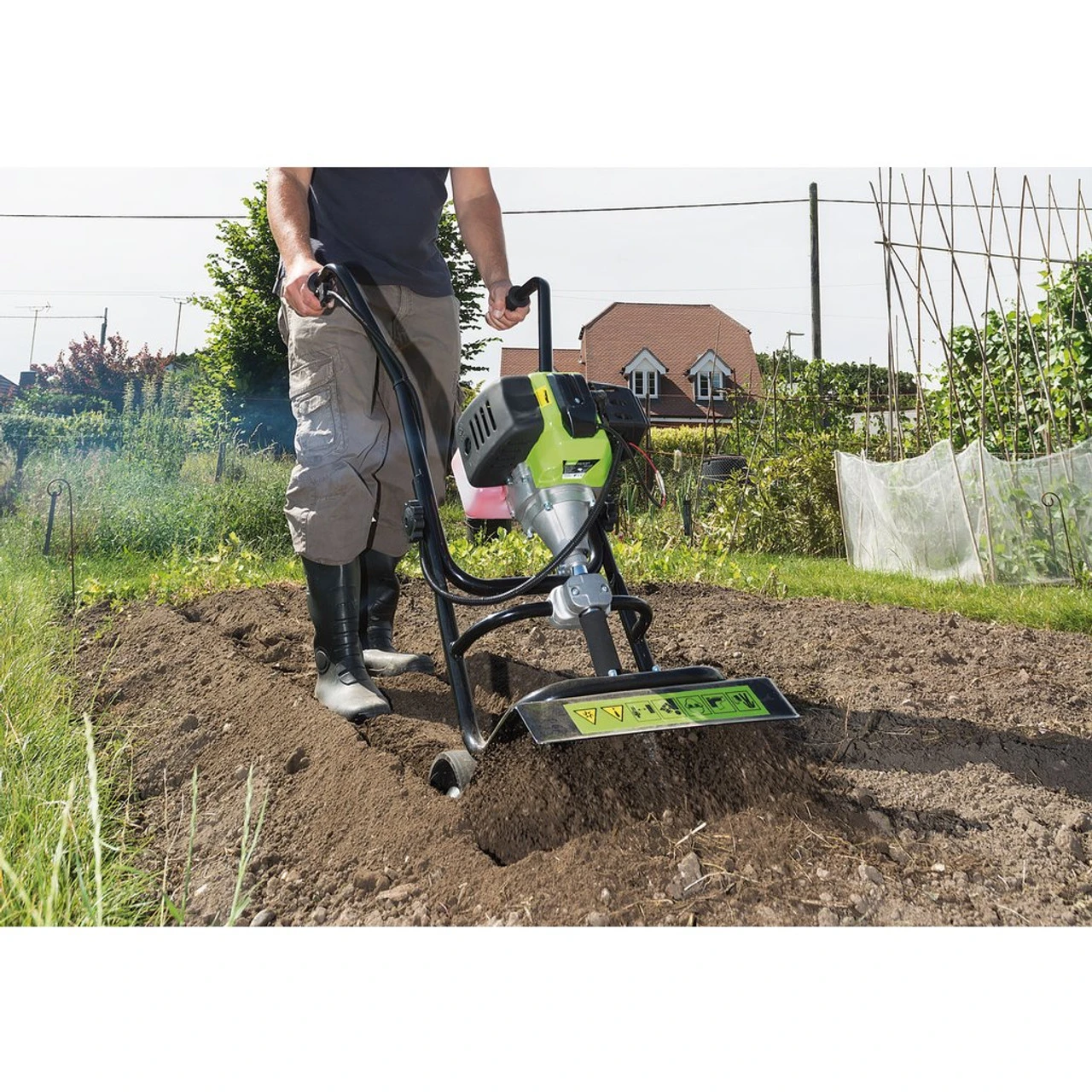 DRAPER Petrol Tiller And Cultivator, 320mm, 42.7cc/3HP (32329) 2 DRAPER Petrol Tiller And Cultivator, 320mm, 42.7cc/3HP (32329) - Image 2