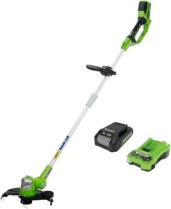 Greenworks G24LT30MK2 Cordless Strimmer Wheeled Lawn Edger
