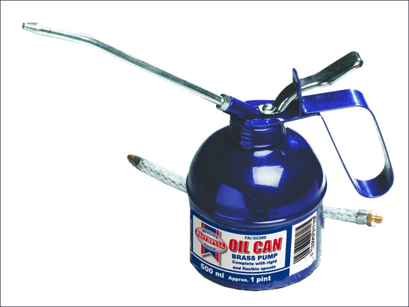 Faithfull Oil Can 500ml Lever Type 1 Faithfull Oil Can 500ml Lever Type