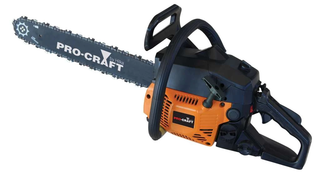 HILKA PRO CRAFT PETROL CHAINSAW 38CC 1 HILKA PRO CRAFT PETROL CHAINSAW 38CC