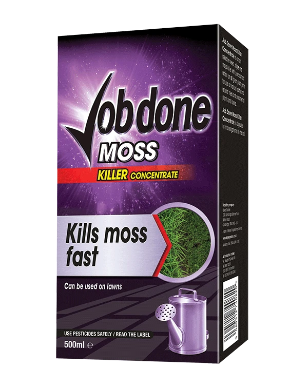 Job Done Moss Killer Concentrate 500ml 1 Job Done Moss Killer Concentrate 500ml