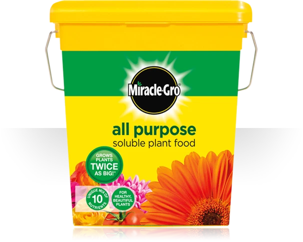 MIRACLE GRO ALL PURPOSE SOLUBLE PLANT FOOD 2KG 1 MIRACLE GRO ALL PURPOSE SOLUBLE PLANT FOOD 2KG