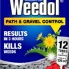 Weedol Path&gravel Control Weedkiller 12 Tubes