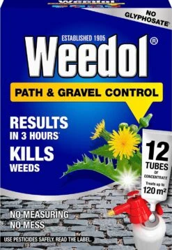 Weedol Path&gravel Control Weedkiller 12 Tubes