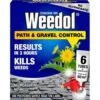 Weedol Path&Gravel Control Weedkiller 6 Tubes