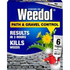 Weedol Path&Gravel Control Weedkiller 6 Tubes