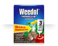 Weedol Pathclear Weedkiller 3 Tubes