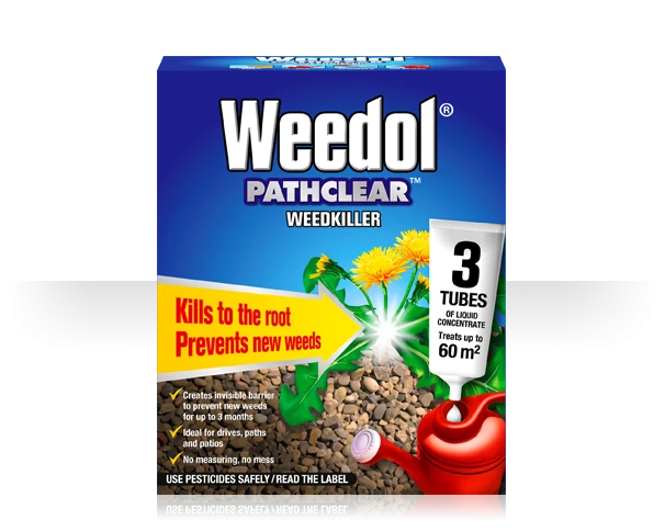 Weedol Pathclear Weedkiller 3 Tubes 1 Weedol Pathclear Weedkiller 3 Tubes
